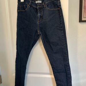 LOFT Dark Blue Skinny Jeans